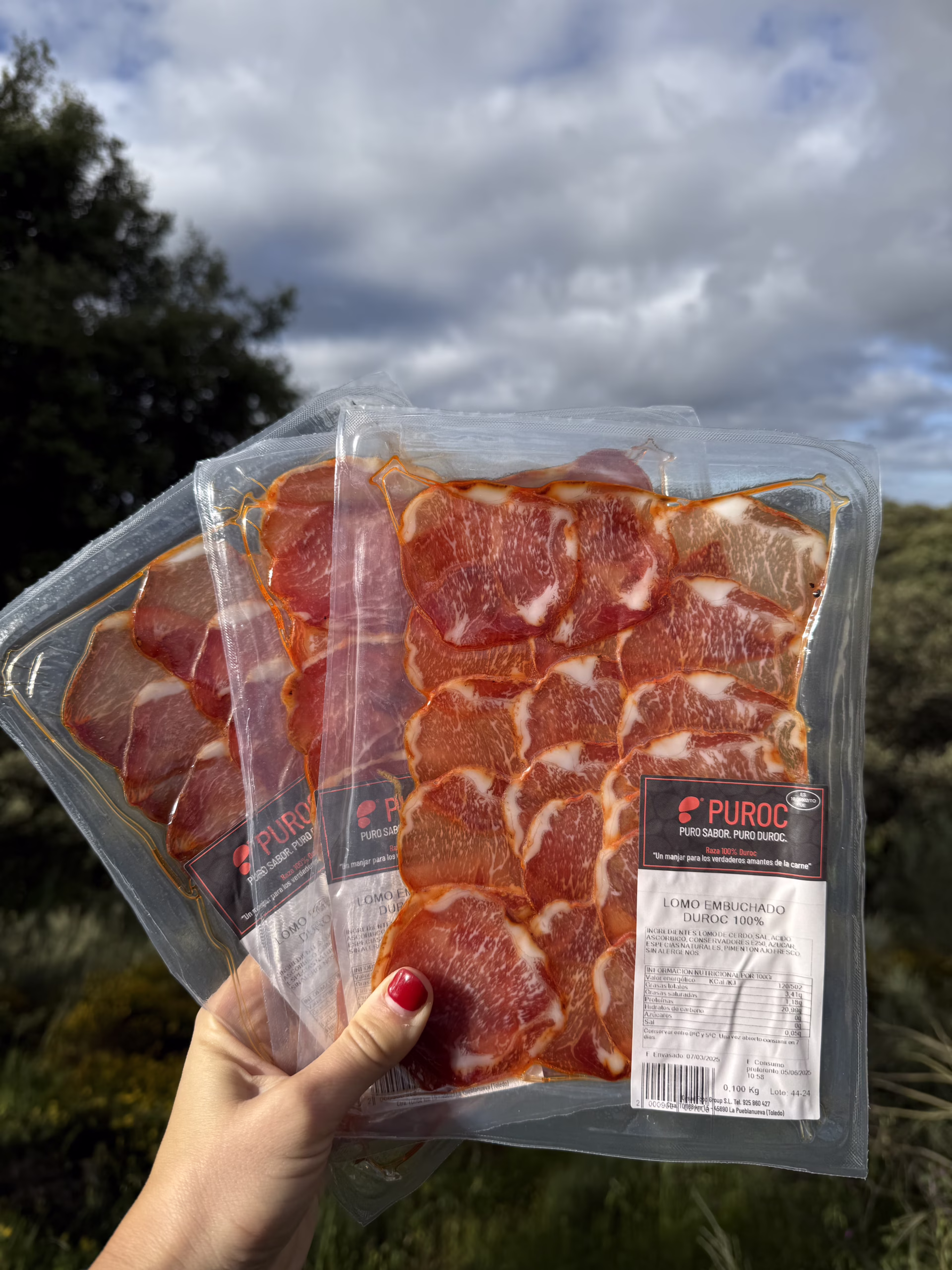 IMG_4958 Caña de lomo Duroc 100% - loncheada - Imagen 1