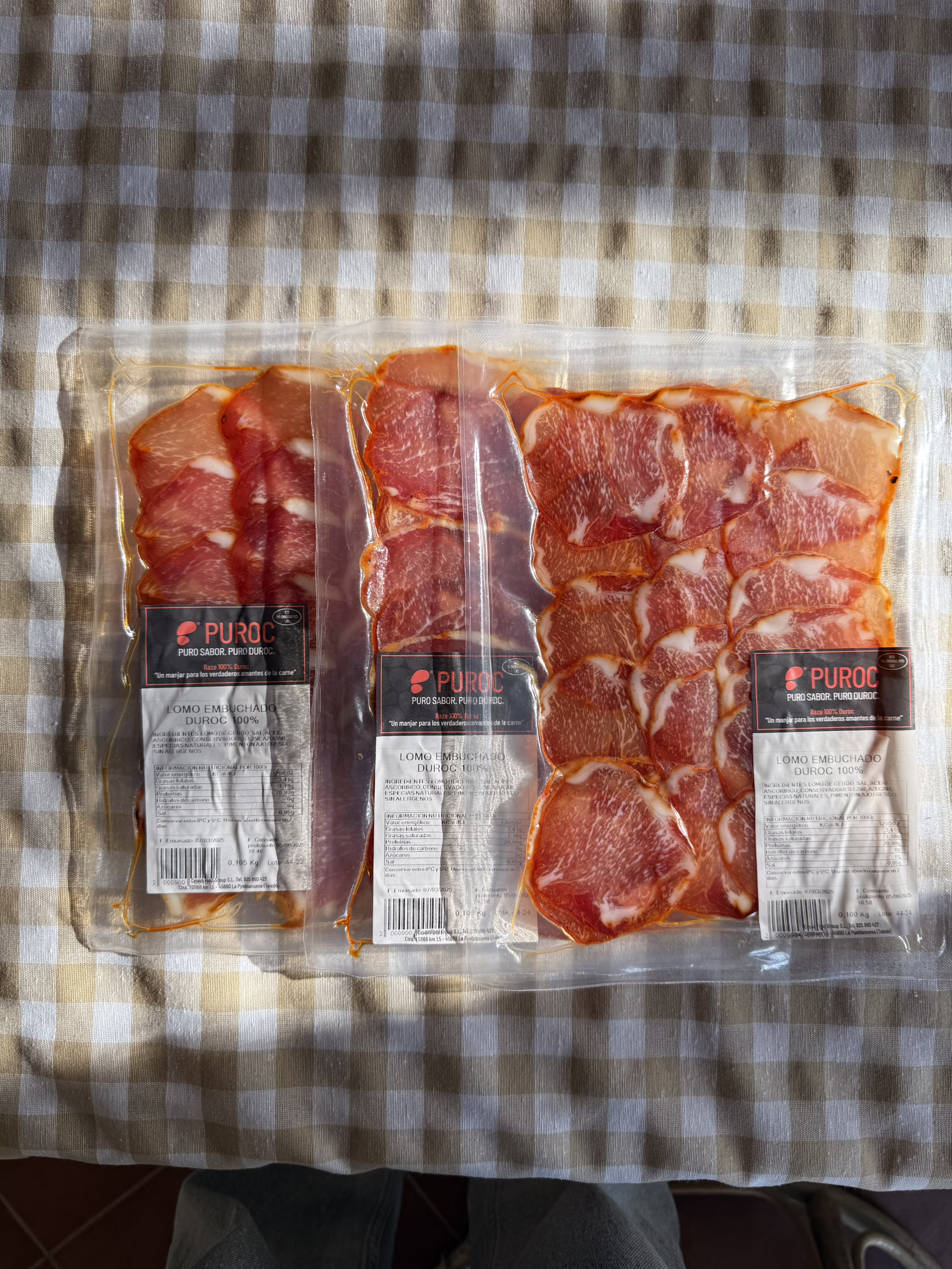 IMG_4962 Caña de lomo Duroc 100% - loncheada - Imagen 2
