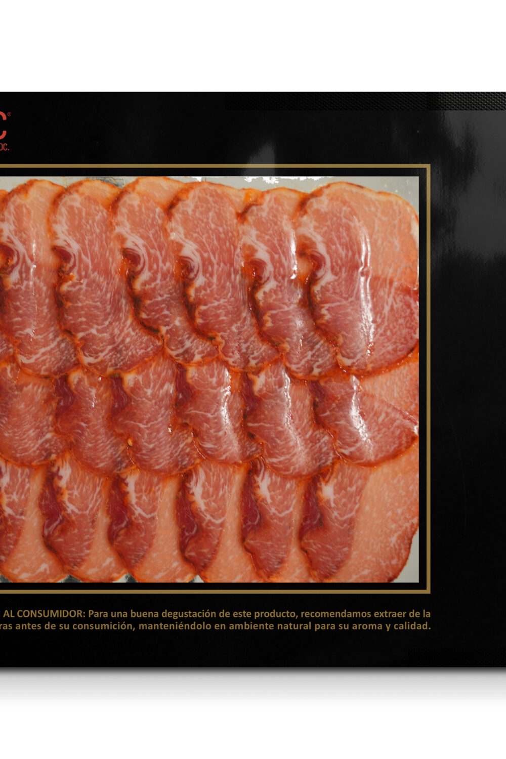 Caña de lomo Duroc 100% - loncheada