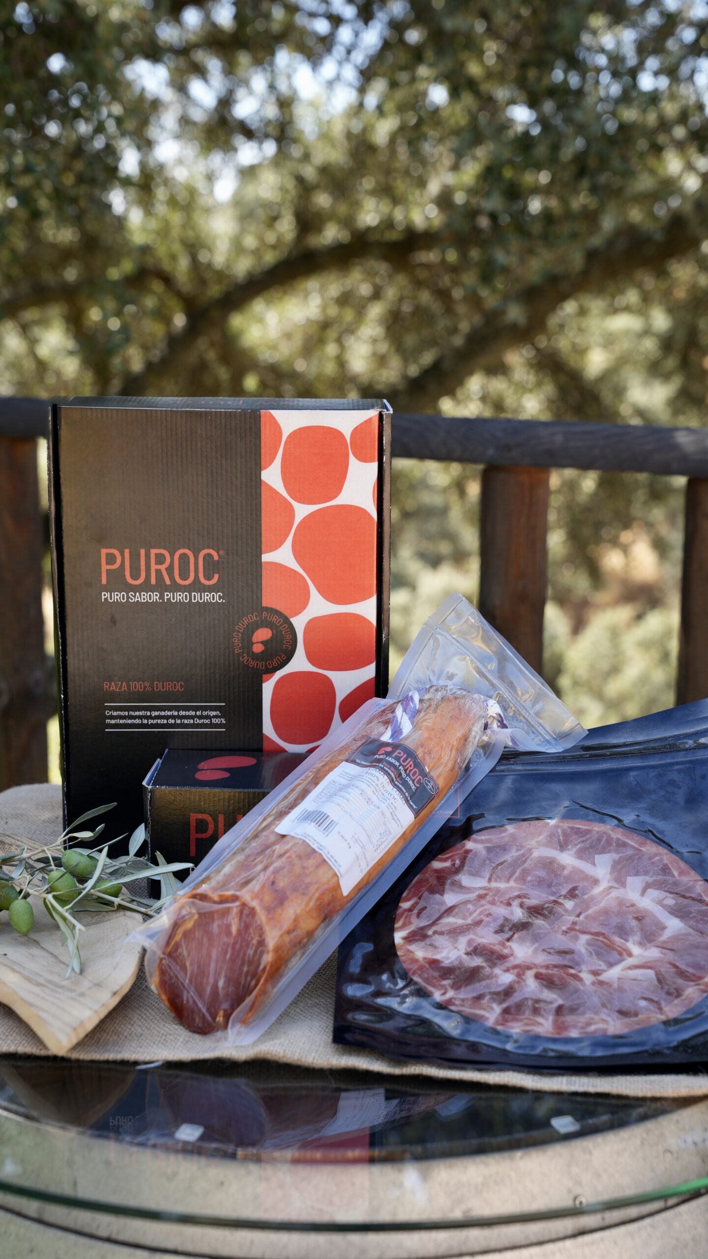 Pack caña + sobres paleta vertical Pack Gourmet Tradición - Caña de Lomo y paleta loncheada - Imagen 1